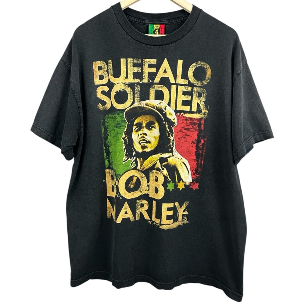 Bob Marley Vintage Jamaica Collection Buffalo Soldier Graphic T-Shirt Size XL